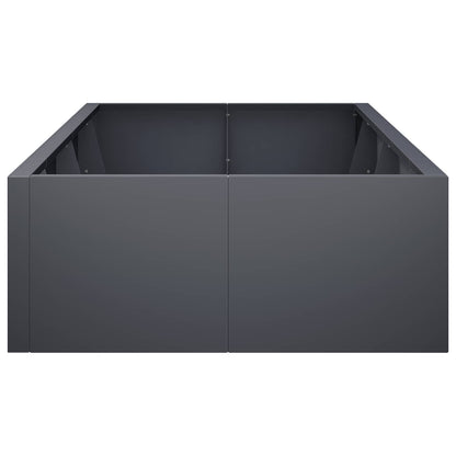 Retentiewall 8 st 300 x 100 x 50 cm Staal Antraciet