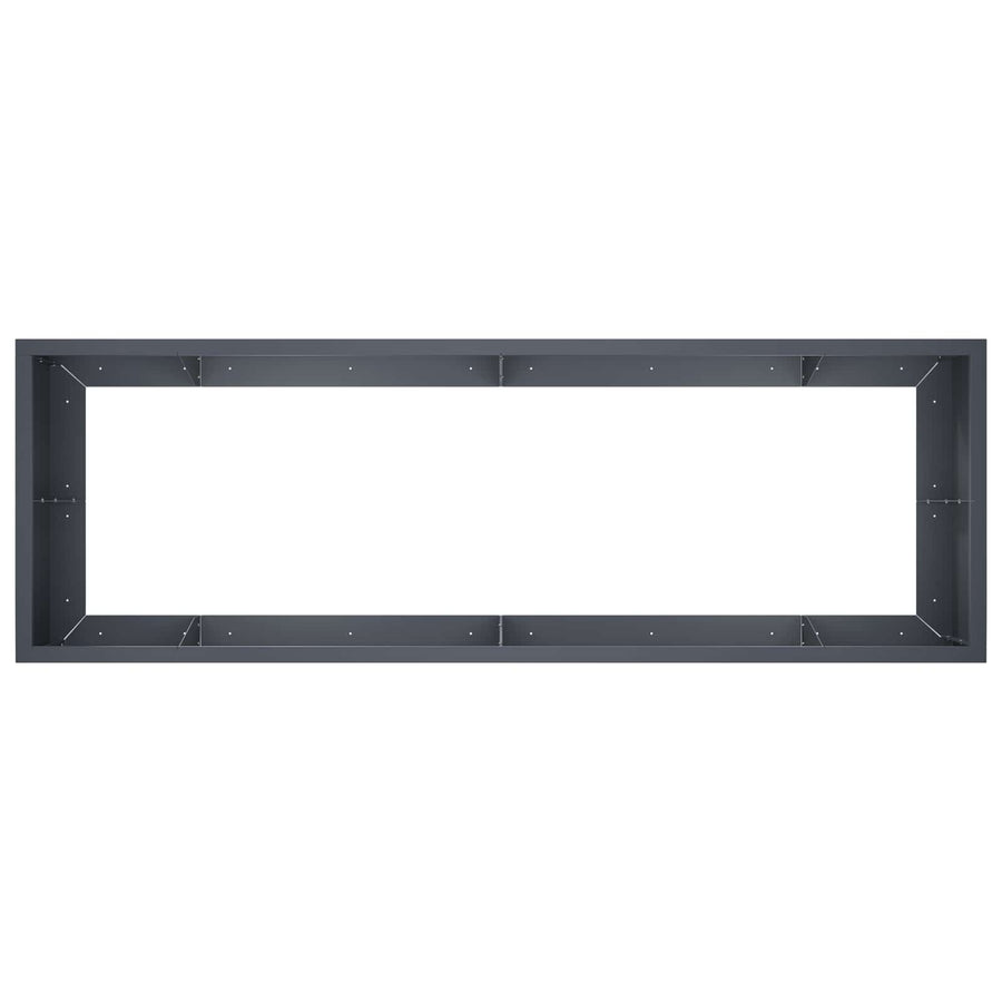 Retentiewall 8 st 300 x 100 x 50 cm Staal Antraciet