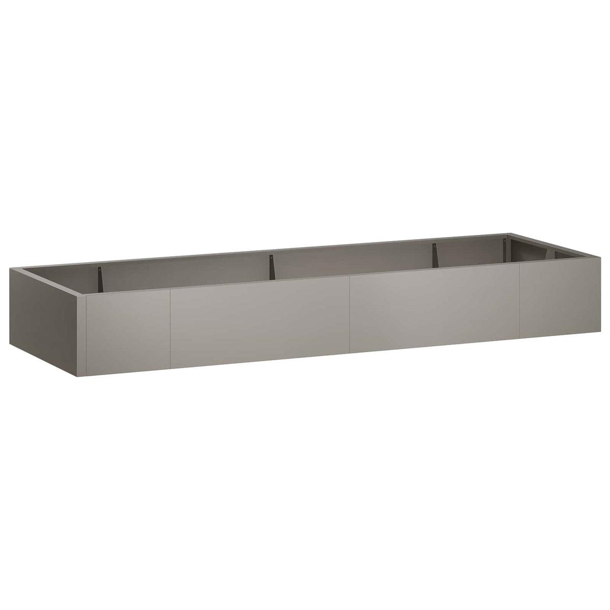 Retentiewall 8 st 300 x 100 x 50 cm weervast staal Roestkleurig