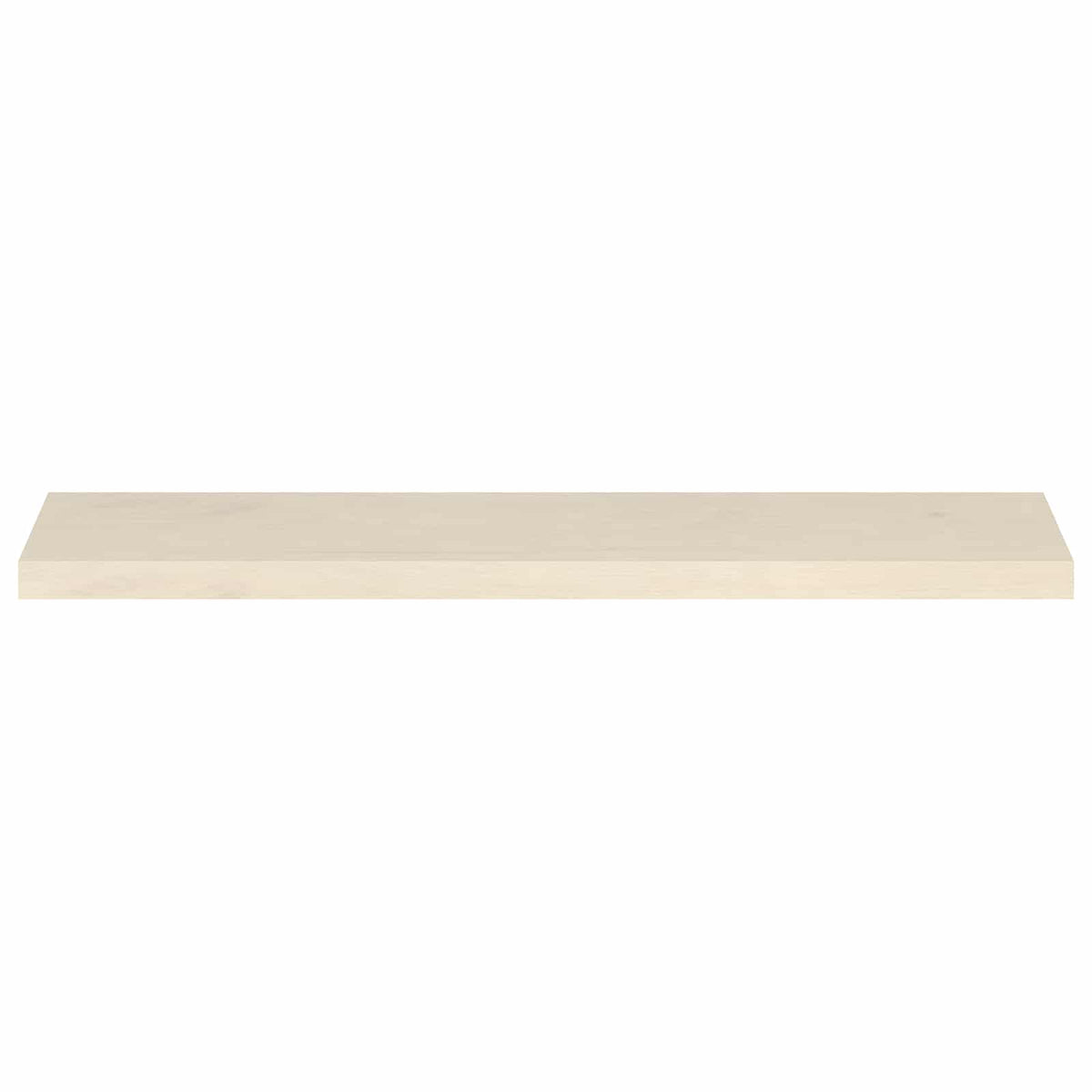 Trap Tread 2 st 110 x 25 x 2 cm Wit Massief Eikenhout