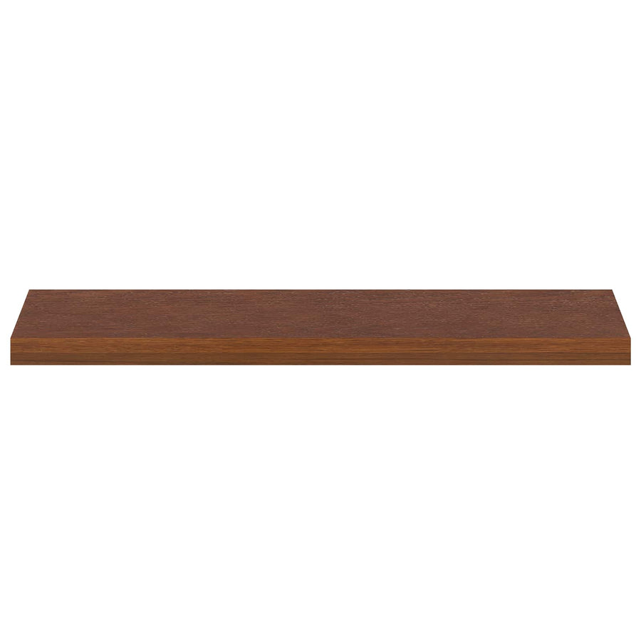 Trap Tread 2 st 90 x 30 x 2 cm Donkerbruin Massief Eikenhout