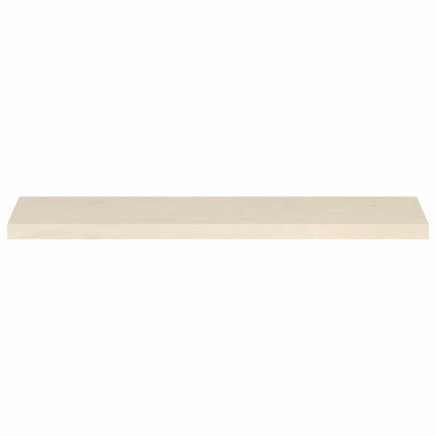 Trap Tread 4 st 110 x 25 x 2 cm Wit Massief Eikenhout