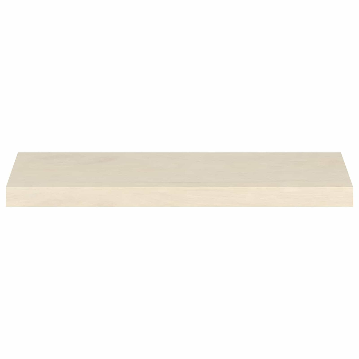 Trap Tread 4 st 70 x 30 x 2 cm Wit Massief Eikenhout