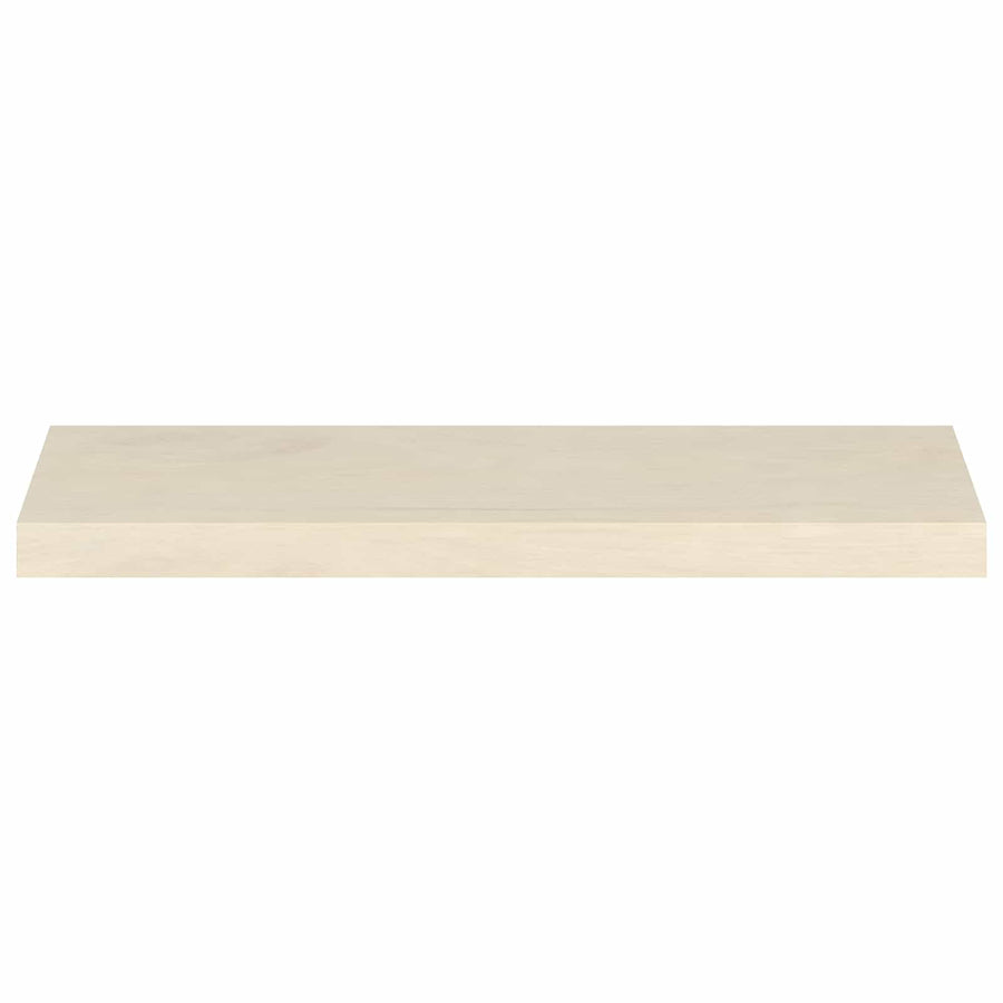 Trap Tread 4 st 70 x 30 x 2 cm Wit Massief Eikenhout