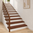 Trapmatten 4 st 80x25x2 cm donkerbruin massief eiken