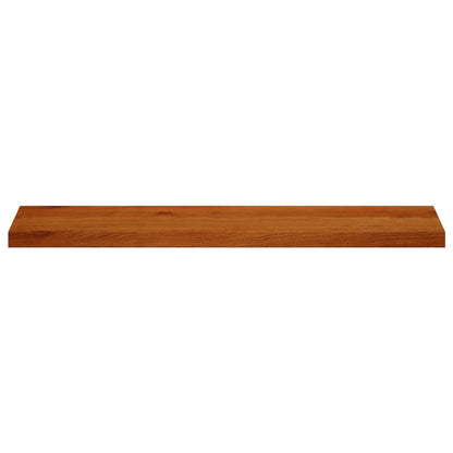 Trap Tread 8 st 110 x 25 x 2 cm Bruin Massief Eikenhout