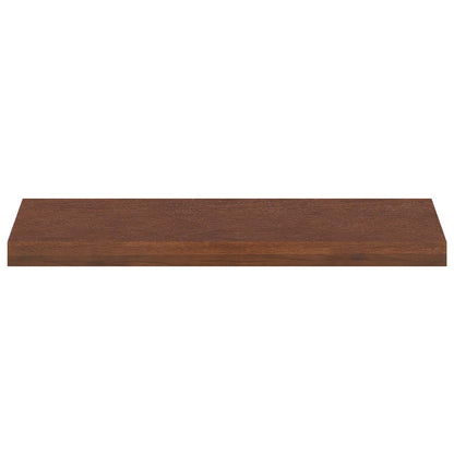 Trap Tread 8 st 80 x 30 x 2 cm Donkerbruin Massief Eikenhout