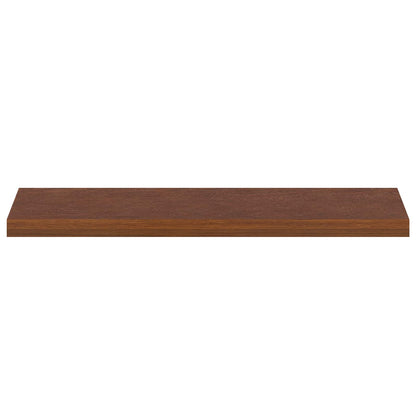 Trap Tread 8 st 90 x 30 x 2 cm Donkerbruin Massief Eikenhout