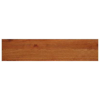 Trap Tread 16 st 110 x 30 x 2 cm Bruin Massief Eikenhout