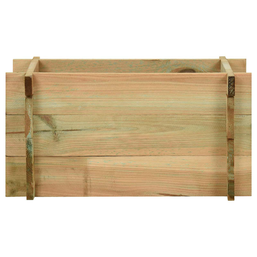 Tuin Verhoogd Groentenbed Groen 80 x 80 x 32 cm