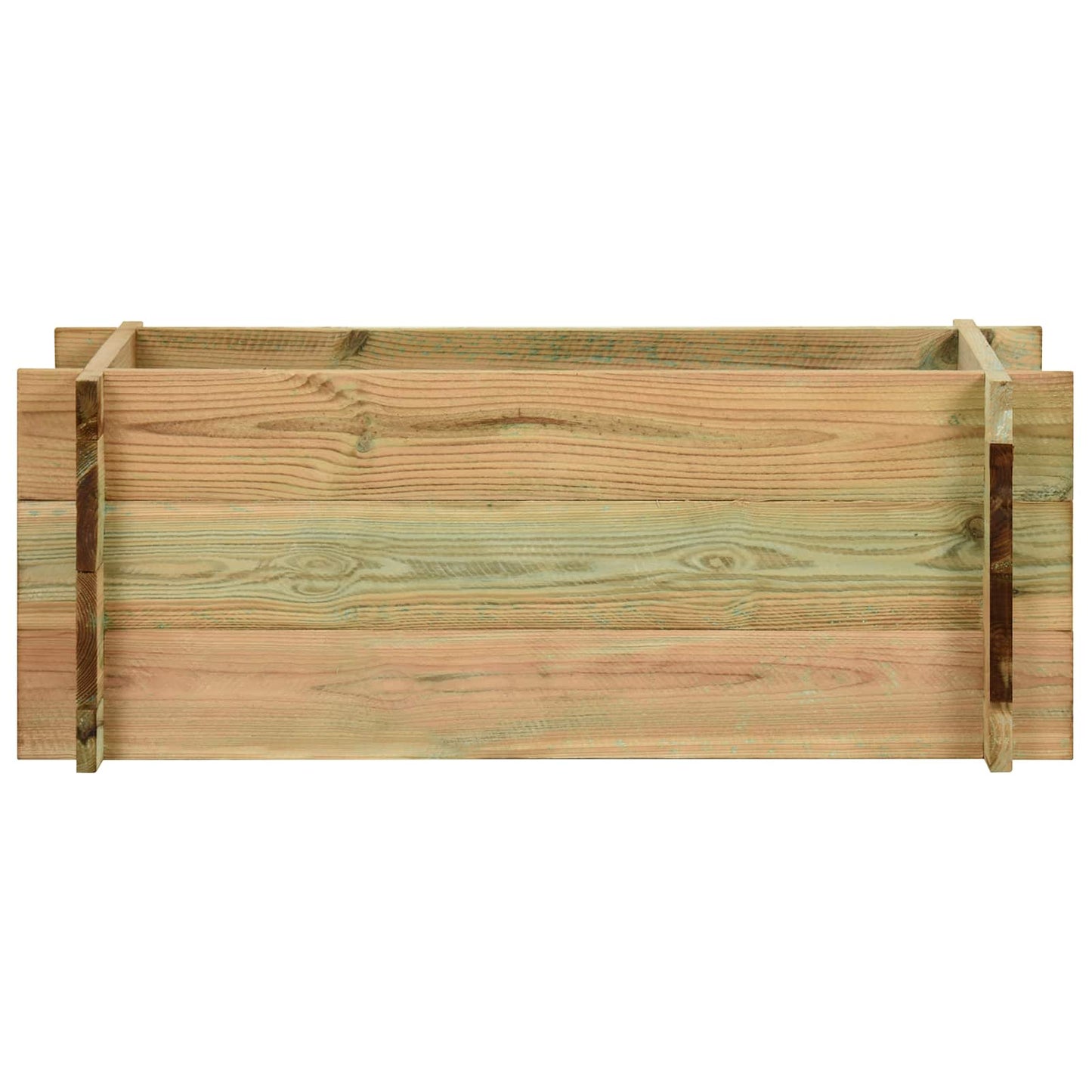 Tuin Verhoogd Groentenbed Groen 120 x 80 x 32 cm