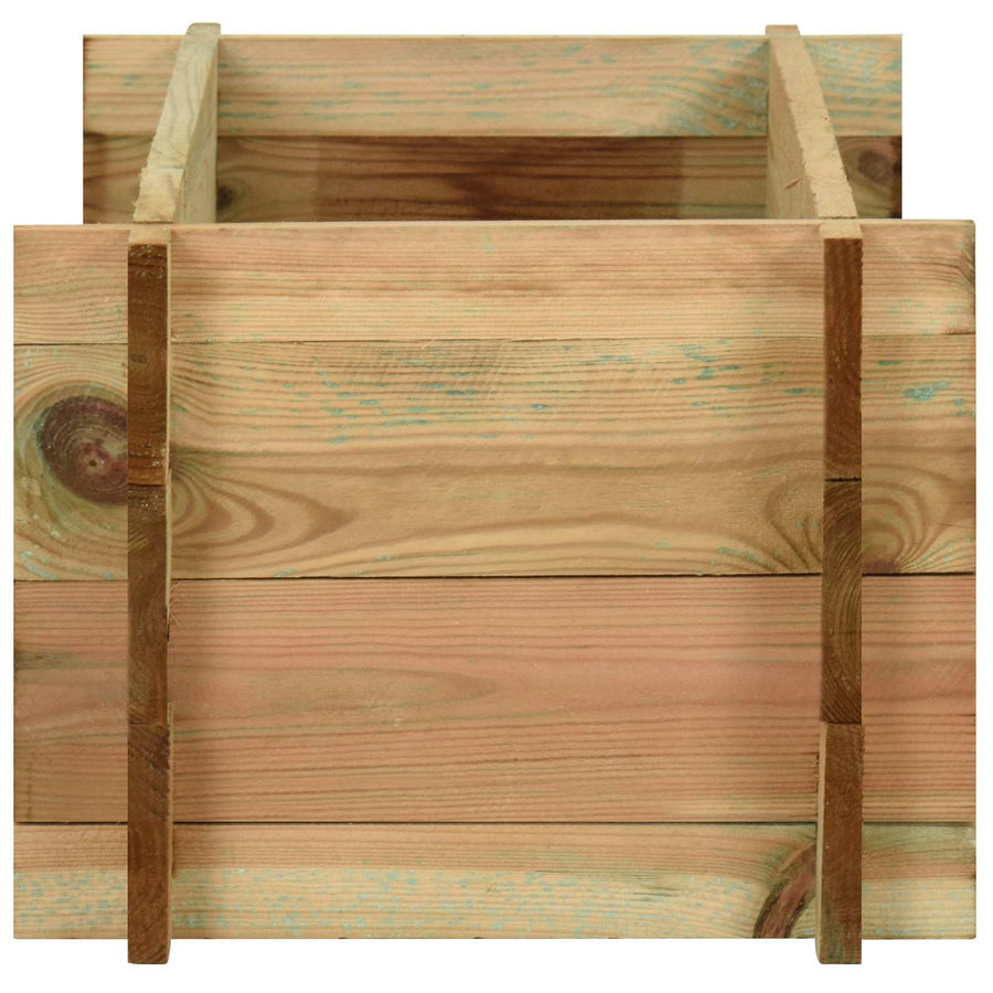 Tuin Verhoogd Groentenbed Groen 120 x 80 x 32 cm