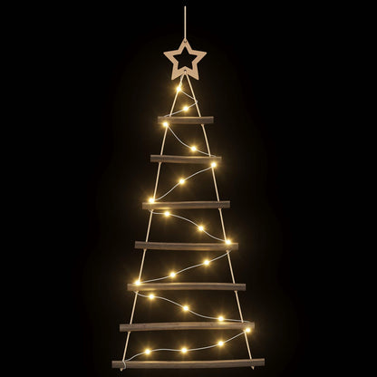 Hangende Kerstboom 90 cm 30 LED's Warmwit