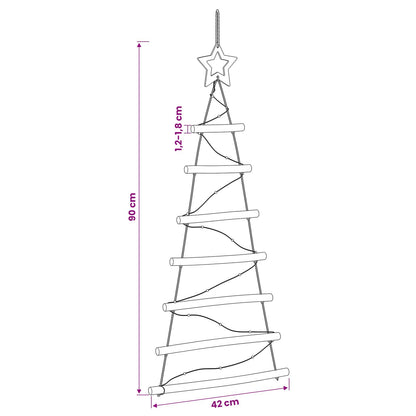 Hangende Kerstboom 90 cm 30 LED's Warmwit