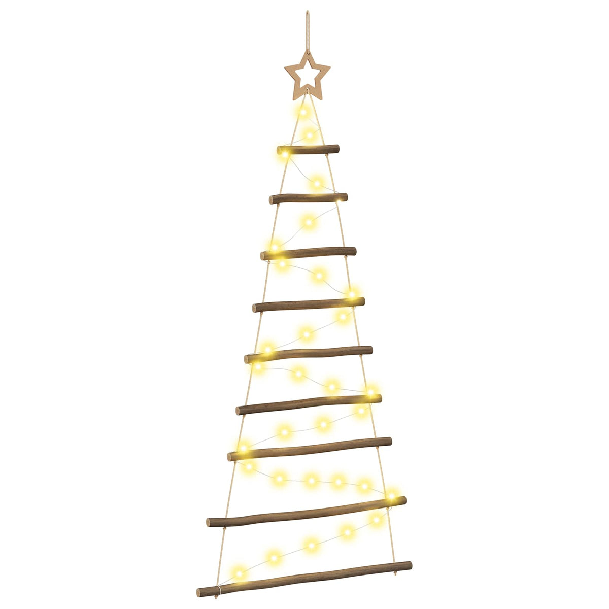 Hangende Kerstboom 120 cm 50 LED's Warmwit