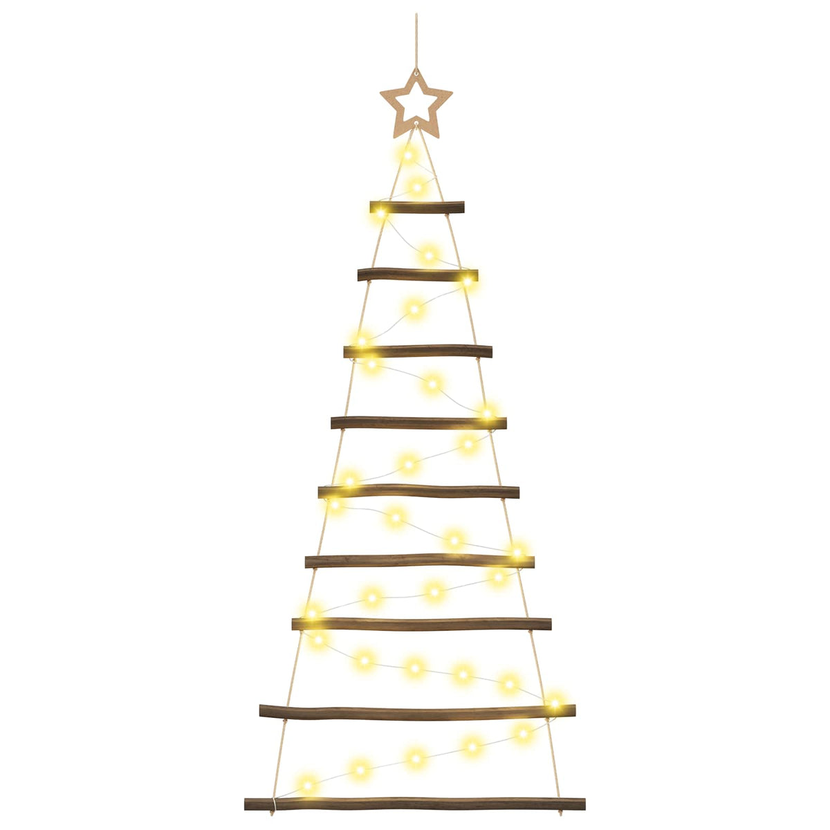 Hangende Kerstboom 120 cm 50 LED's Warmwit