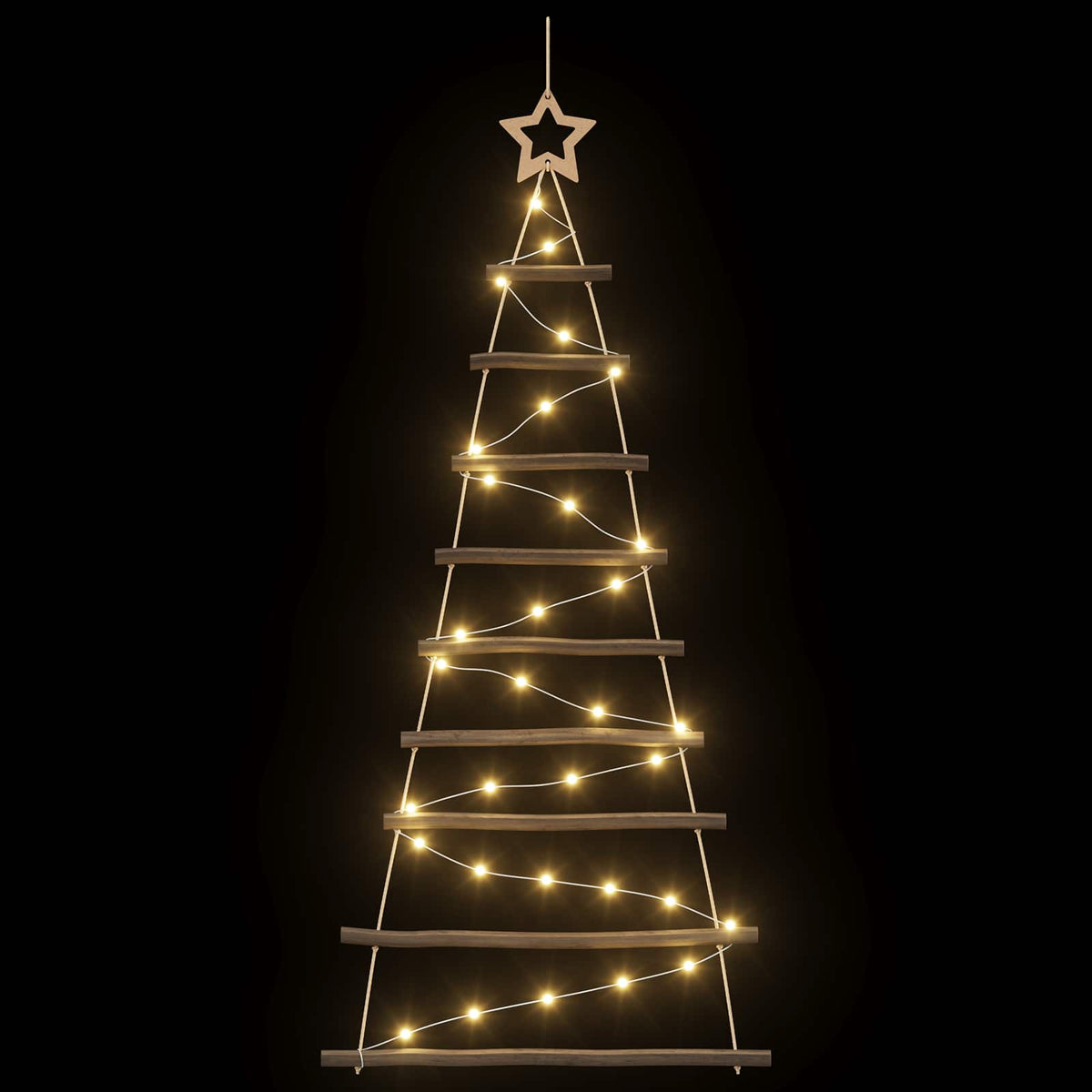 Hangende Kerstboom 120 cm 50 LED's Warmwit
