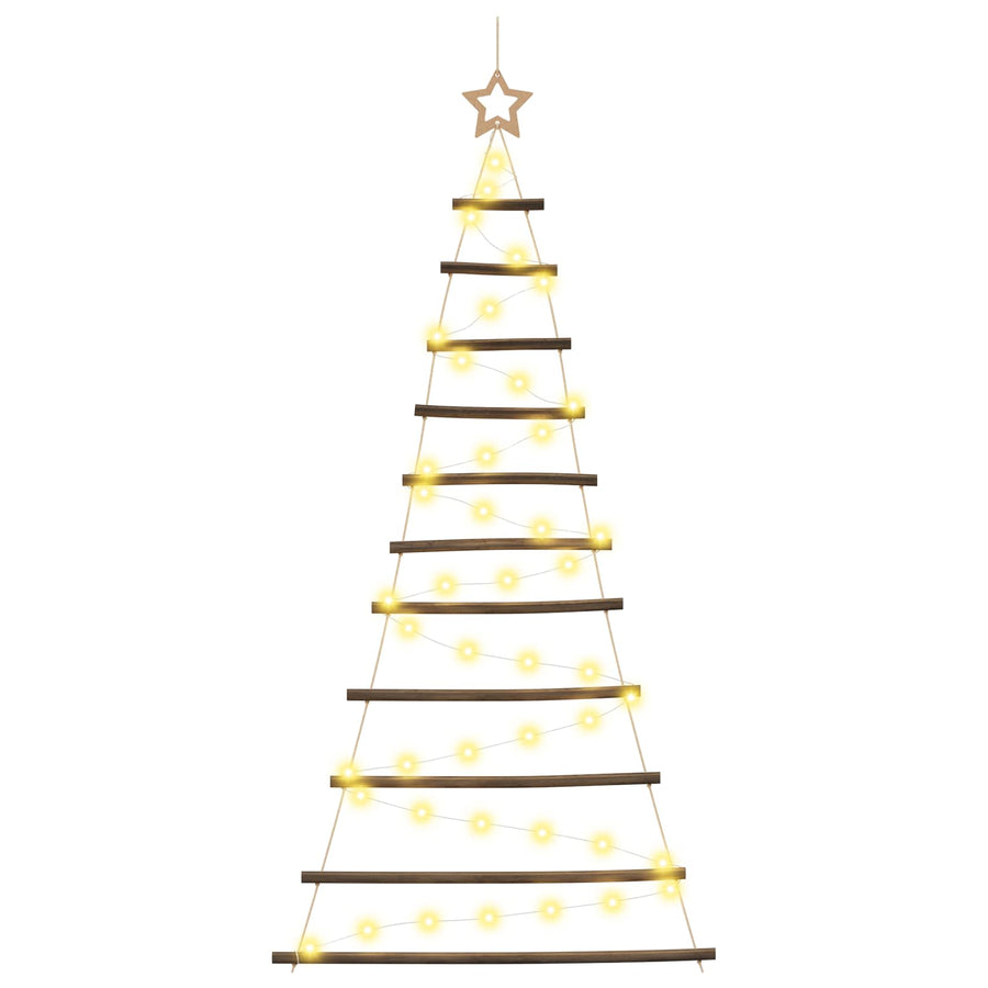 Hangende Kerstboom 150 cm 80 LED's Warmwit
