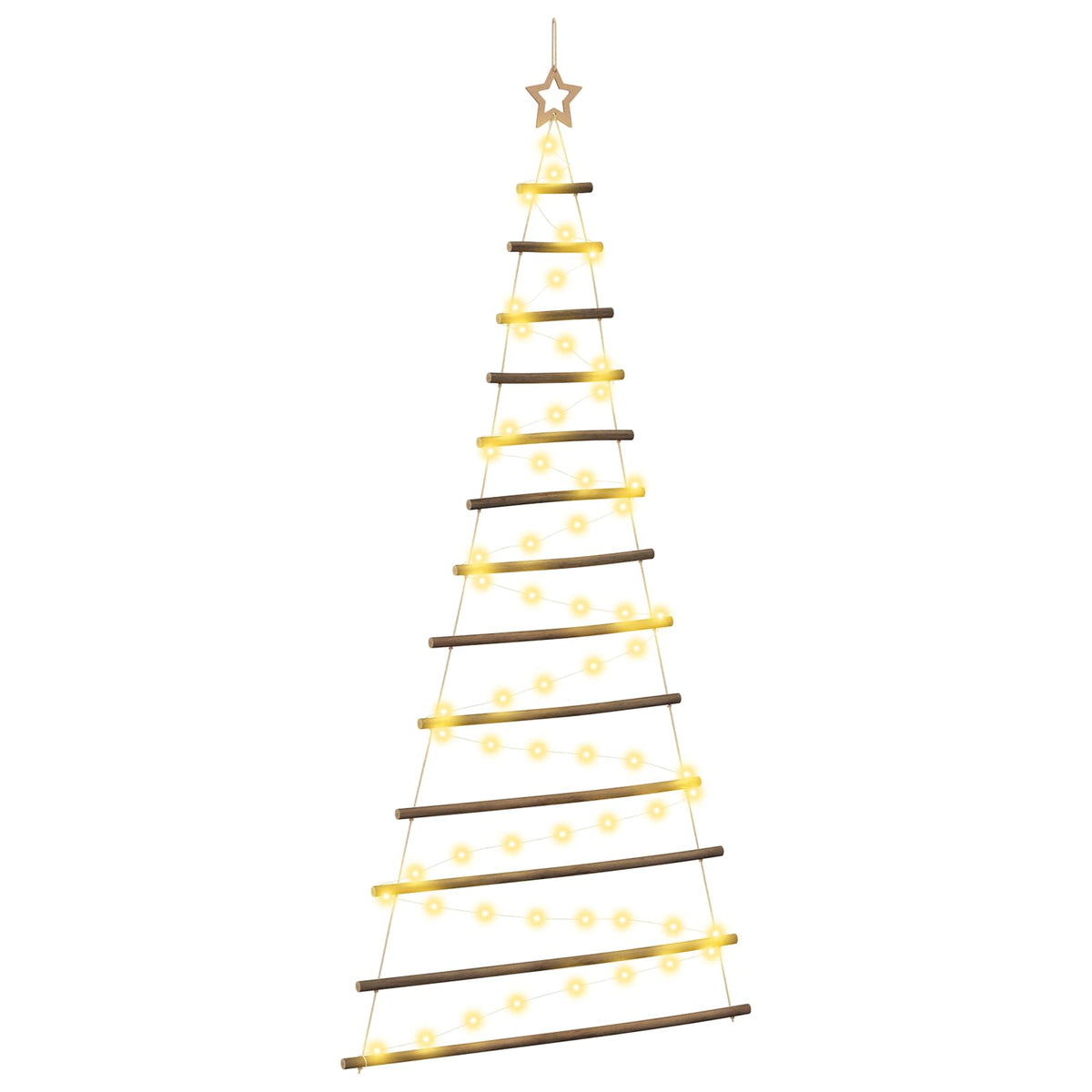 Hangende Kerstboom 180 cm 100 LED's Warmwit