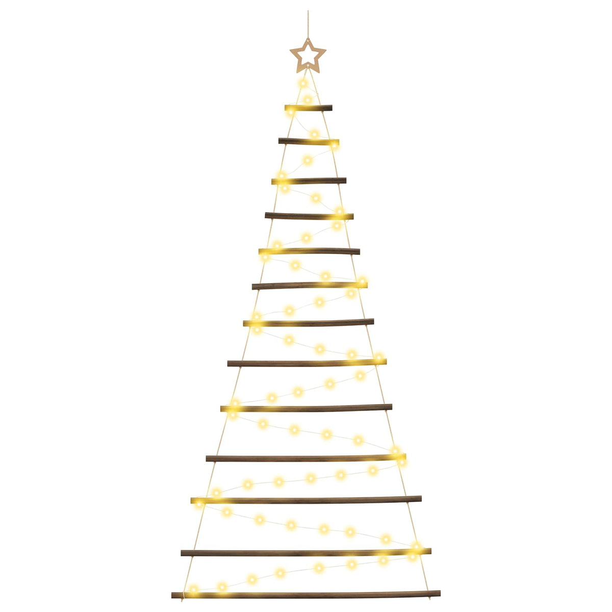 Hangende Kerstboom 180 cm 100 LED's Warmwit