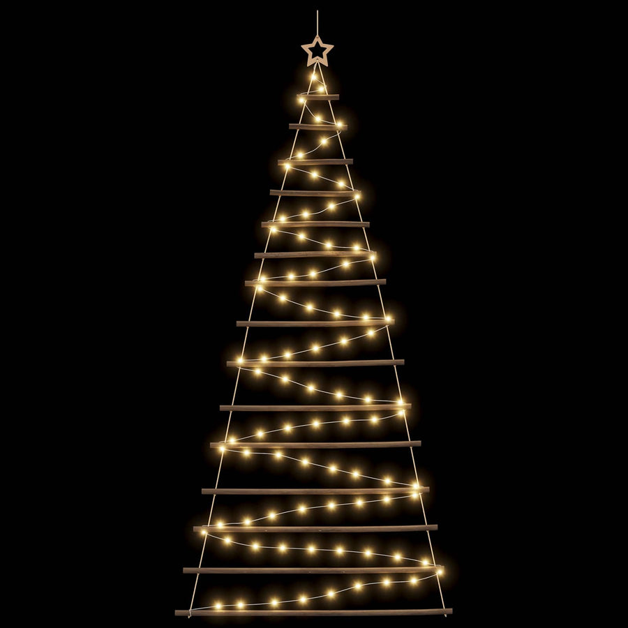 Hangende Kerstboom 210 cm 130 LED's Warmwit