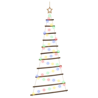 Hangende Kerstboom 150 cm 80 LED's Meerkleurig