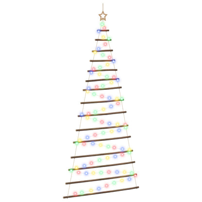 Hangende Kerstboom 210 cm 130 LED's Meerkleurig