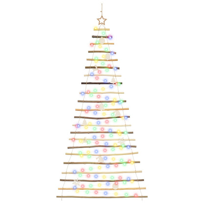 Hangende Kerstboom 210 cm 130 LED's Meerkleurig