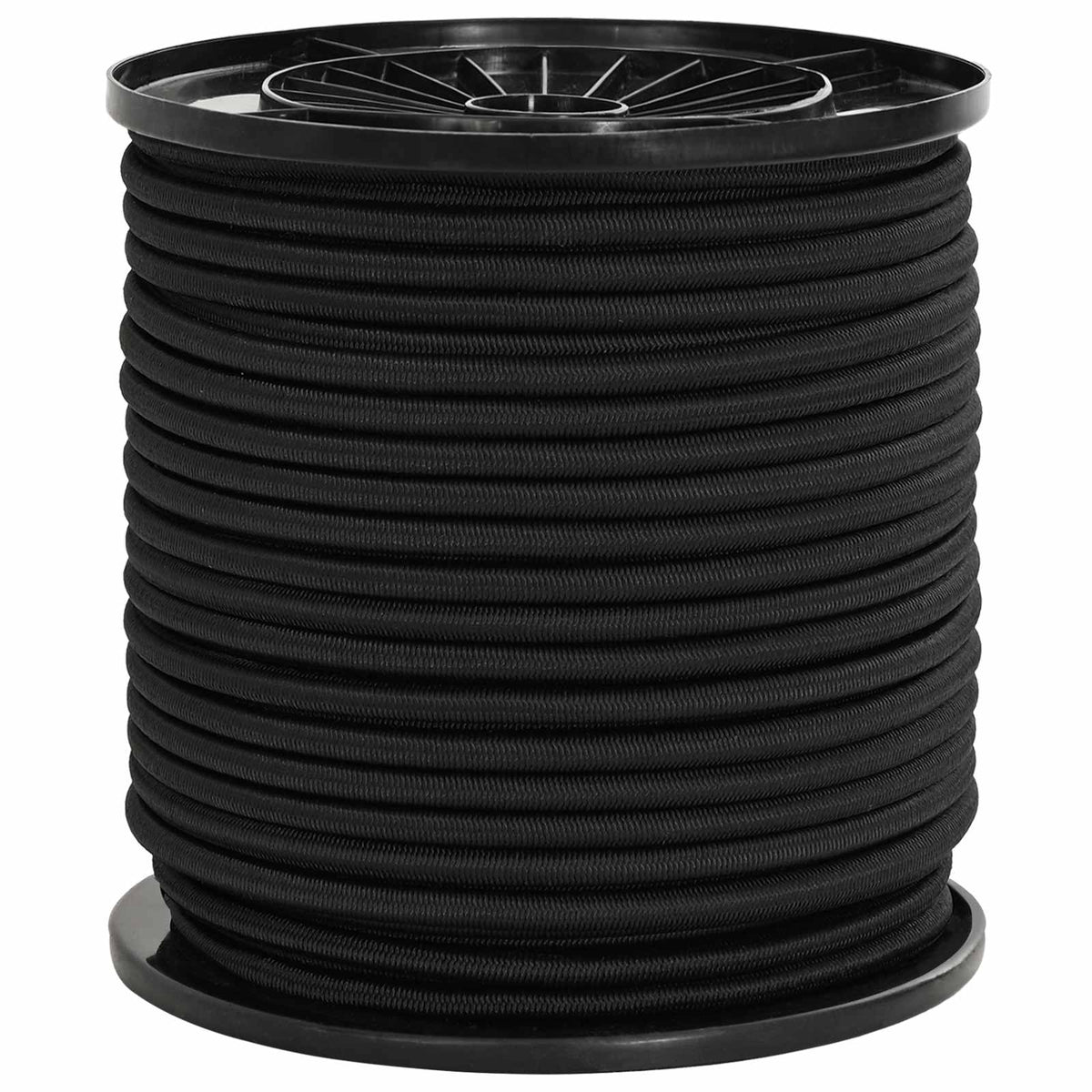 Bungee Koorden 4 mm Zwart PP en rubber