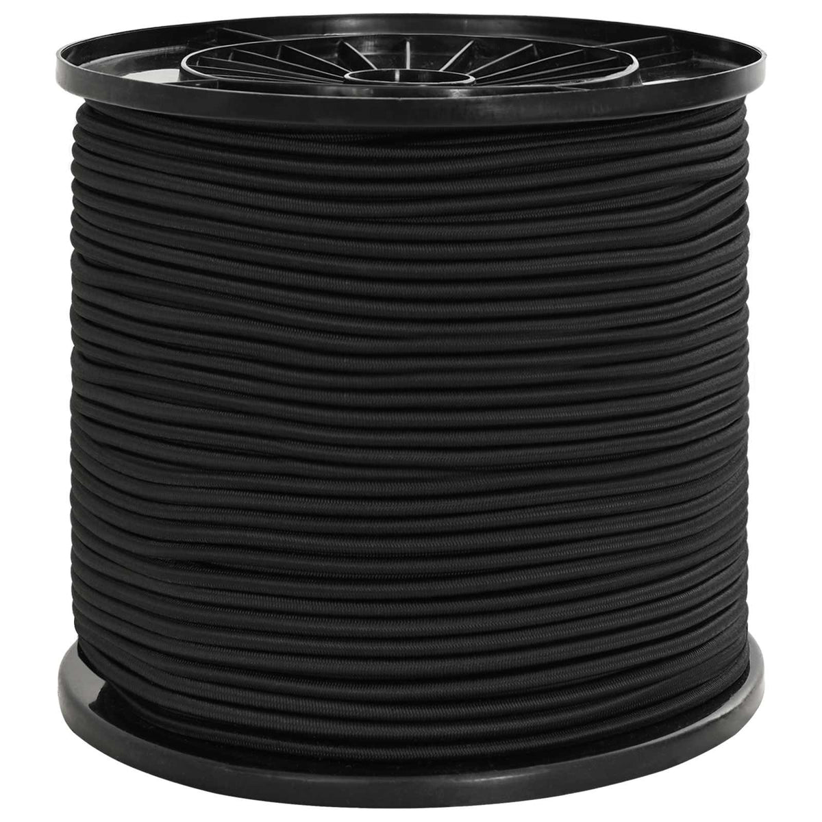 Bungee Koorden 4 mm Zwart PP en rubber