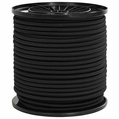 Bungee Koorden 6 mm Zwart PP en rubber