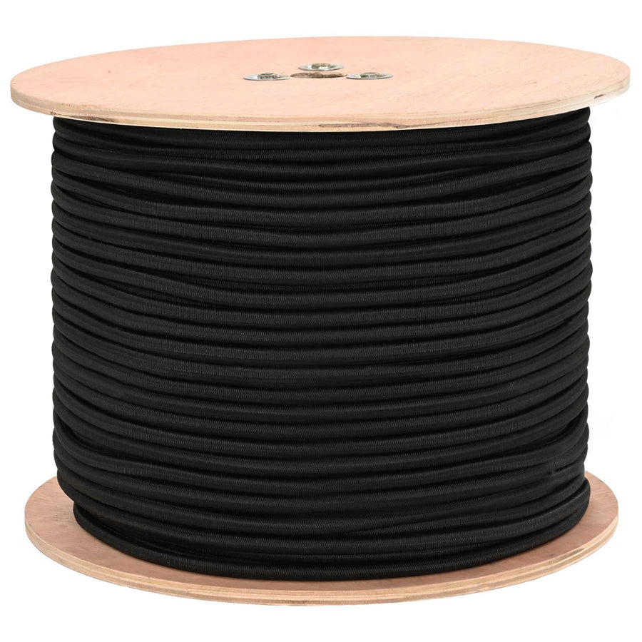 Bungee Koorden 10 mm Zwart PP en rubber