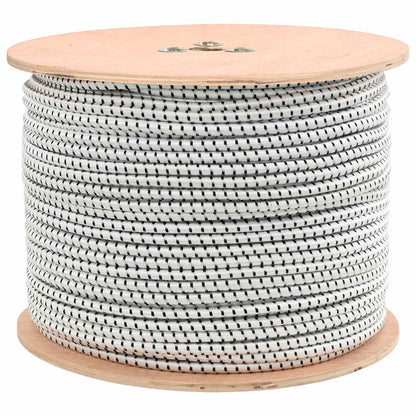 Bungee Koorden 10 mm Zwart en Wit PP en rubber