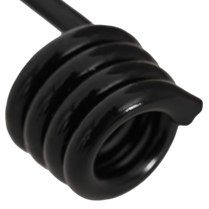 Haken 24 st Zwart 8 mm x 5 cm Staal