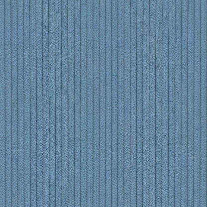 Grote chaise longue Blauw Katoenen stof