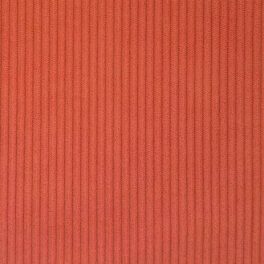Grote chaise longue Rood-oranje Katoenen stof