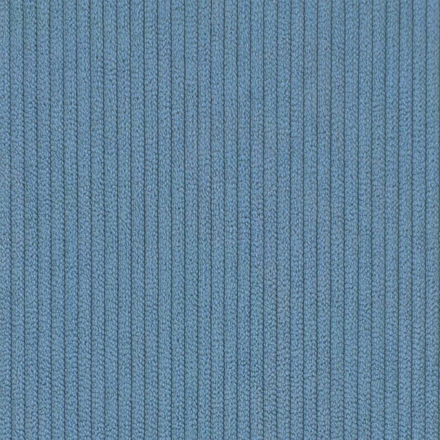 Grote chaise longue Blauw Katoenen stof