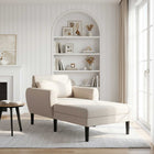 Chaise longue 168x94x83 cm havermout
