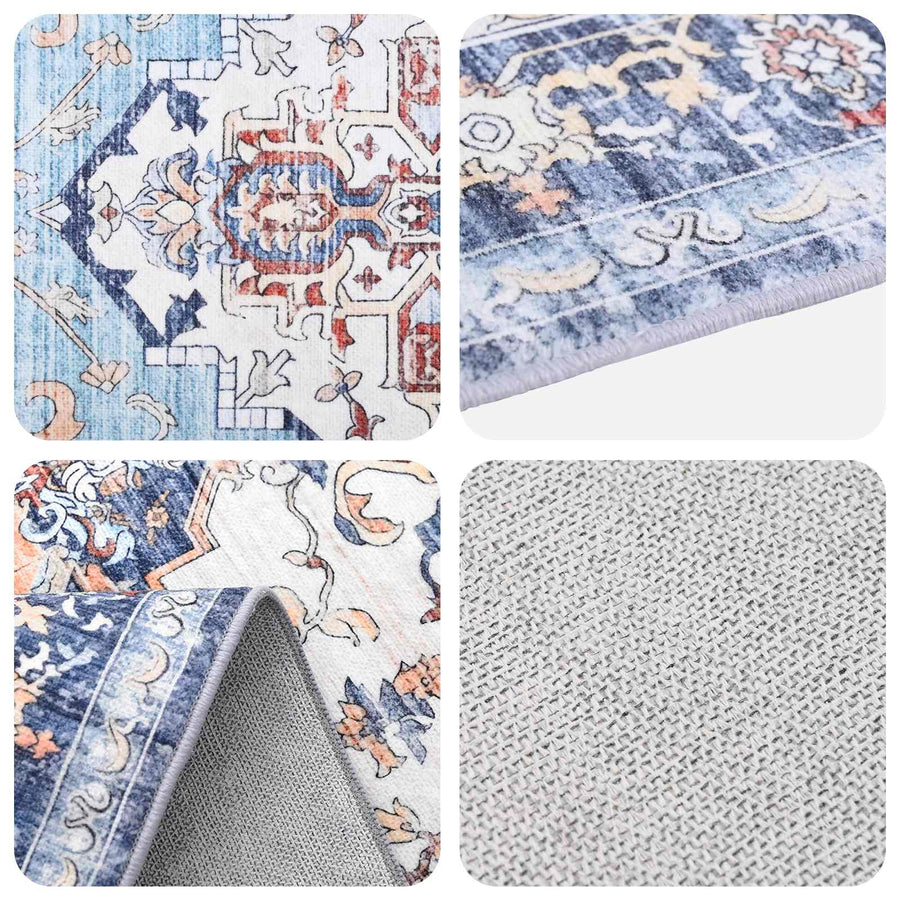 Vloerkleed ORIZ Meerkleurig 300 x 400 cm 100% polyester