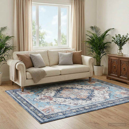 Vloerkleed ORIZ Meerkleurig 300 x 400 cm 100% polyester