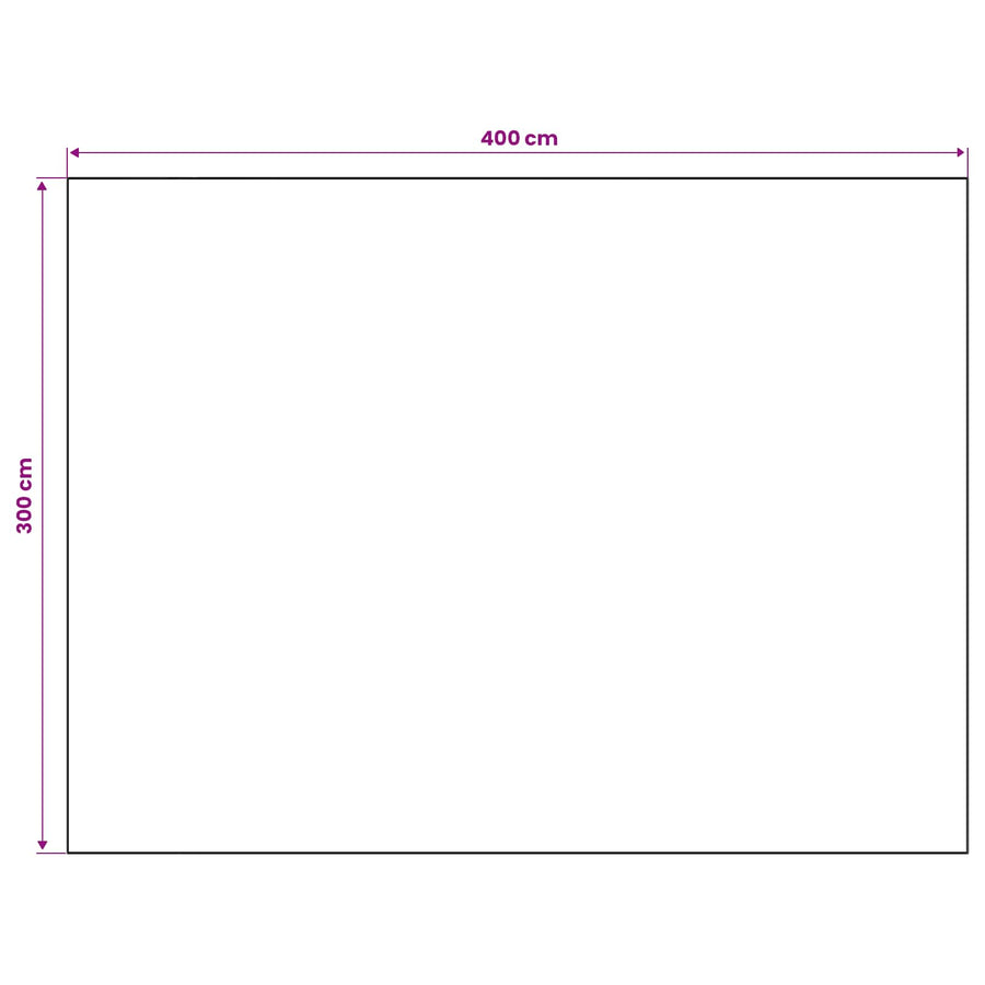 Vloerkleed ORIZ Meerkleurig 300 x 400 cm 100% polyester