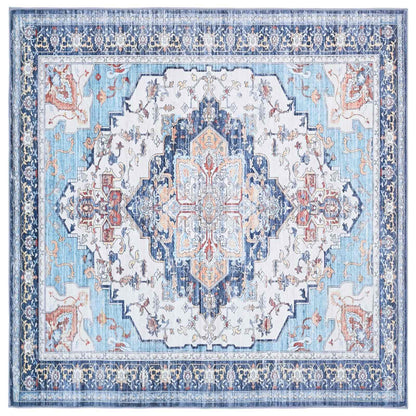 Vloerkleed ORIZ Meerkleurig 160 x 160 cm 100% polyester