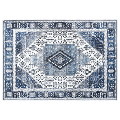 Vloerkleed ORIZ Donkerblauw 200 x 280 cm 100% polyester