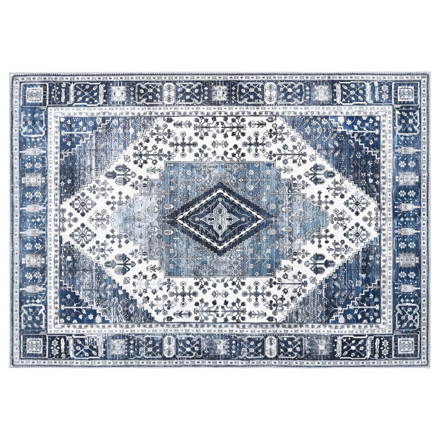 Vloerkleed ORIZ Donkerblauw 200 x 280 cm 100% polyester