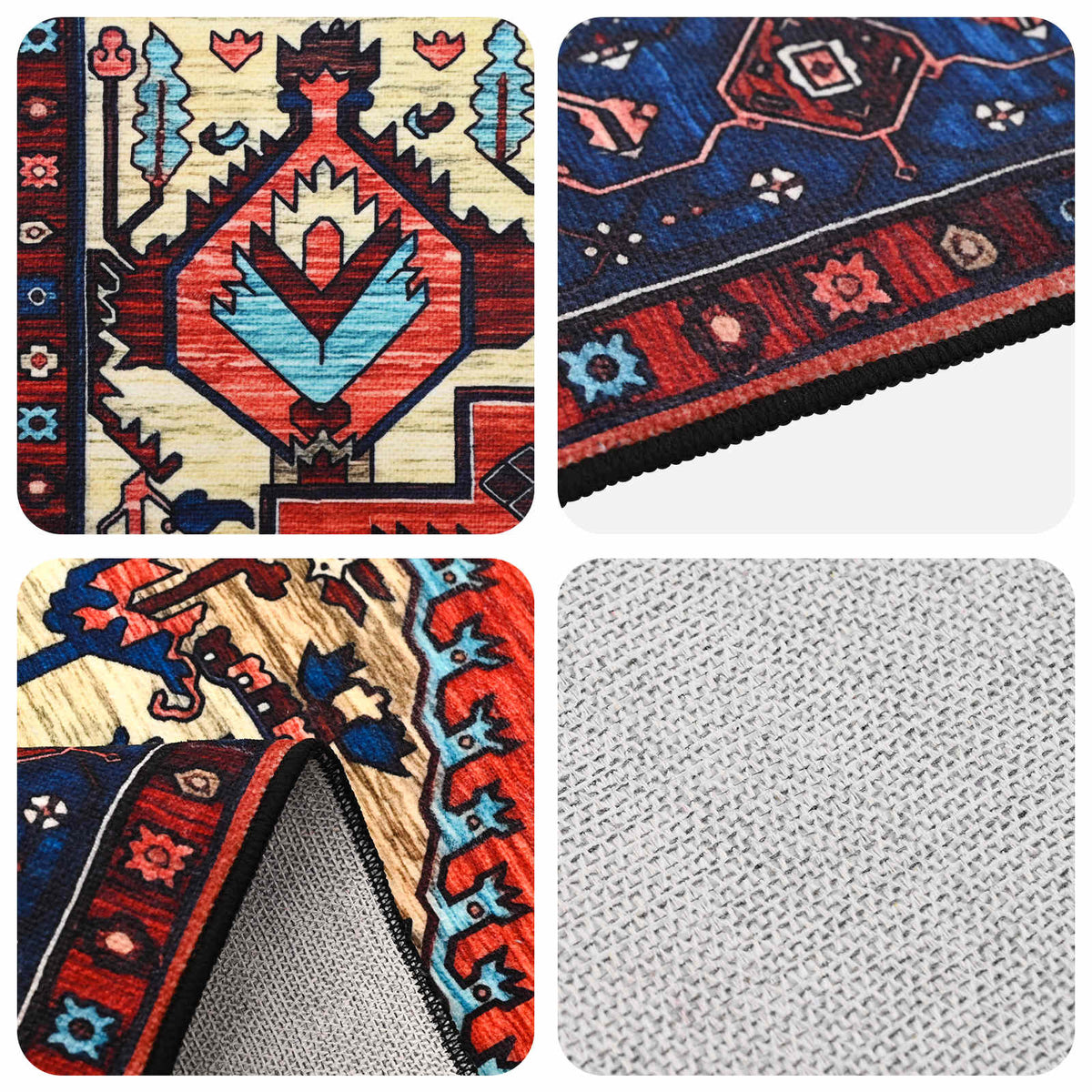 Vloerkleed ORIZ Rood 200 x 280 cm 100% polyester