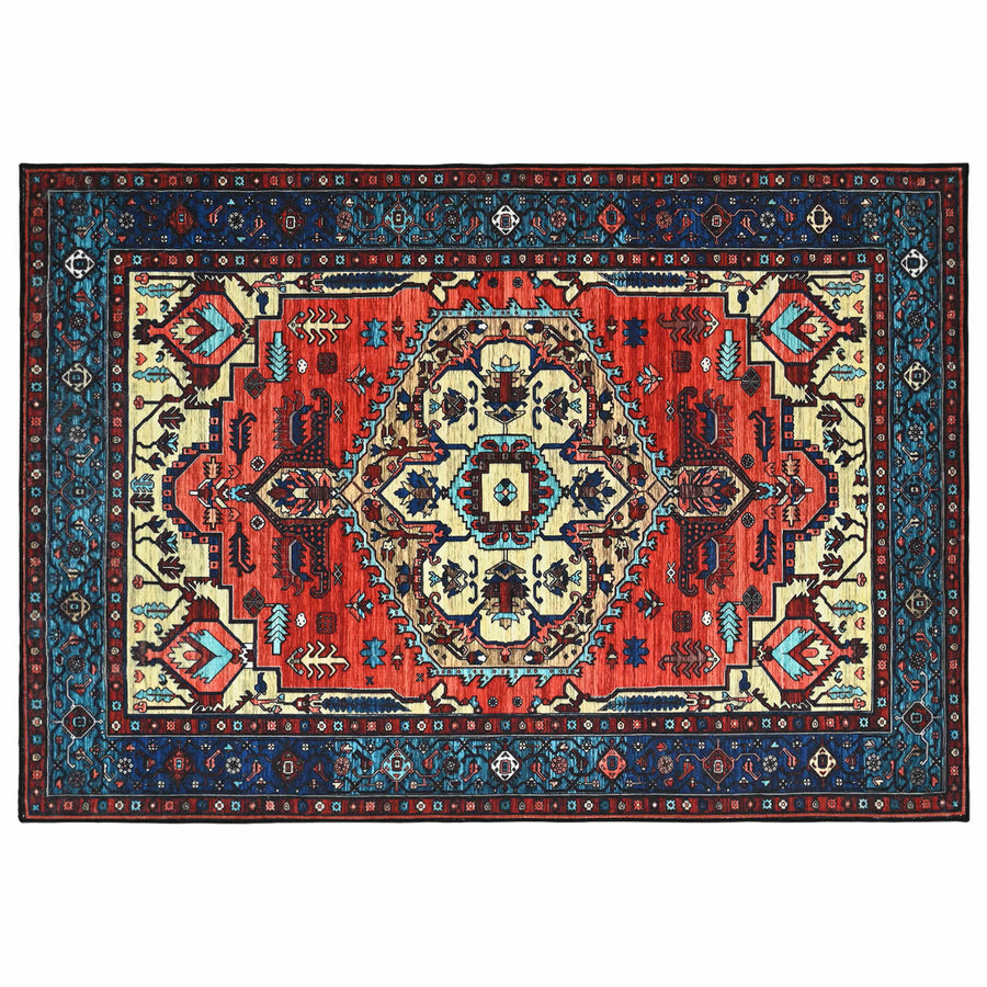 Vloerkleed ORIZ Rood 200 x 280 cm 100% polyester