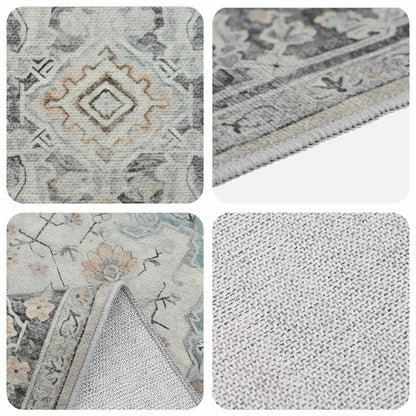 Vloerkleed ORIZ Crèmekleurig 140 x 200 cm 100% polyester