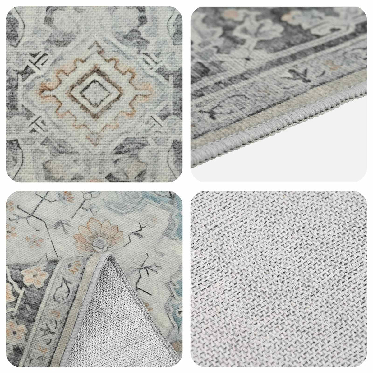 Vloerkleed ORIZ Crèmekleurig 300 x 400 cm 100% polyester