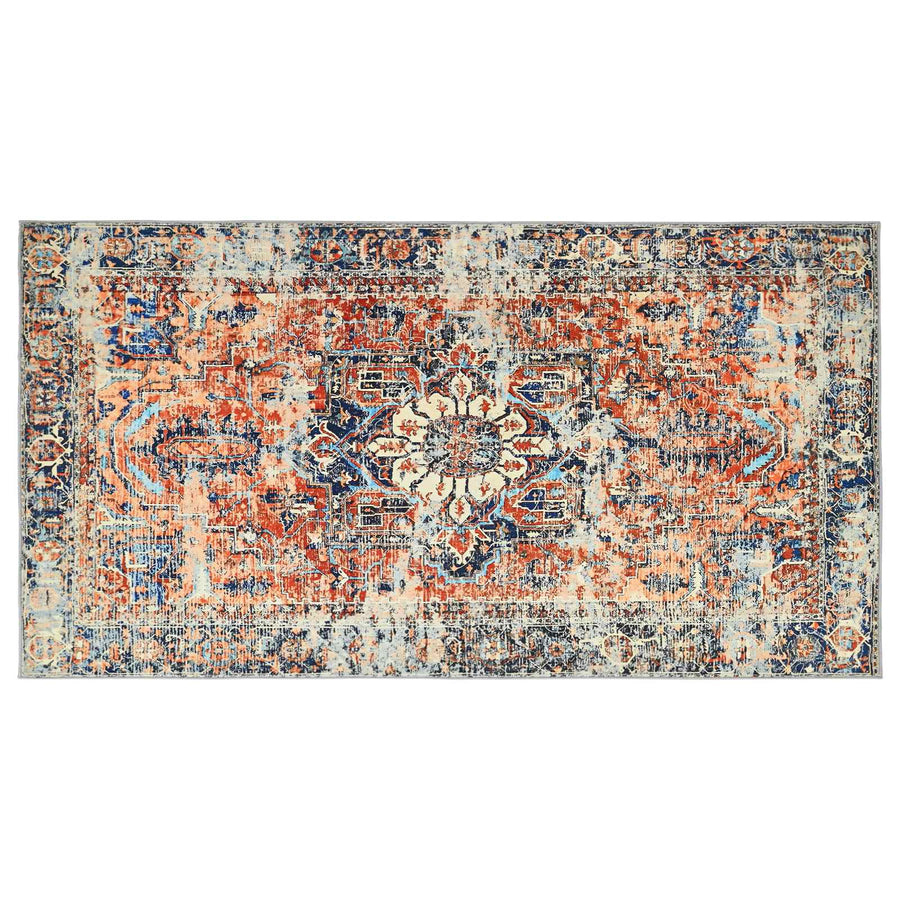Vloerkleed ORIZ Oranje 80 x 150 cm 100% polyester