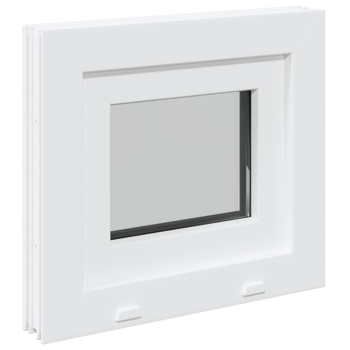 Kantel kelderraam RISOR 45 x 40 cm PVC en helder glas
